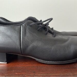BLOCH, AUDEO Jazz Tap Leather (soles and uppers) Tap Shoes. Like New. Size 8.